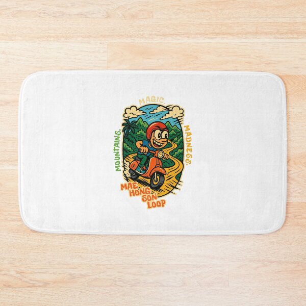 Item preview, Scootin’ Mae Hong Son Loop – Bohemian Adventure Thailand designed and sold by Boogosh.