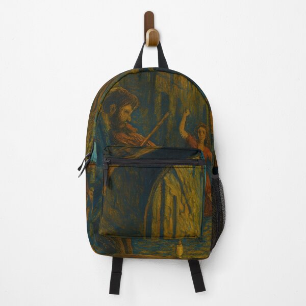 Item preview, Palais des Archevêques Night Scene Narbonne - Van Gogh Style Art designed and sold by Tinylegends.
