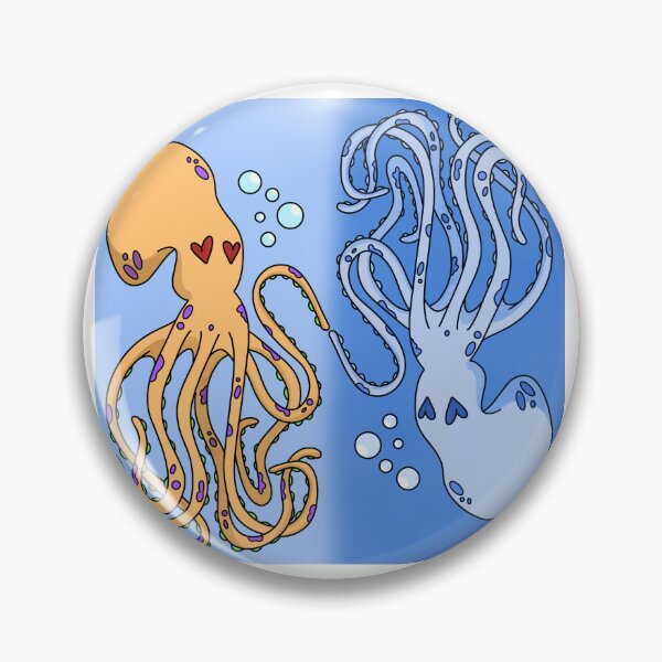 Item preview, Octopuses in love designed and sold by Gigishopping.