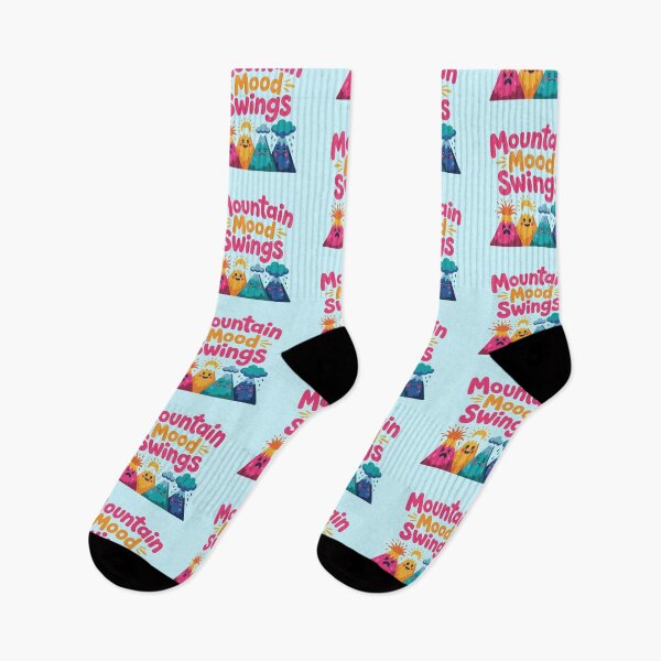 Item preview, Mountain Mood Swings – Funny Volcano Cartoon Art designed and sold by MonkiFlipp.