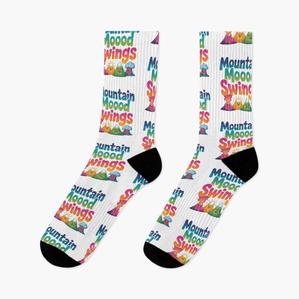 Item preview, Mountain Mood Swings – Funny Volcano Cartoon Art designed and sold by MonkiFlipp.