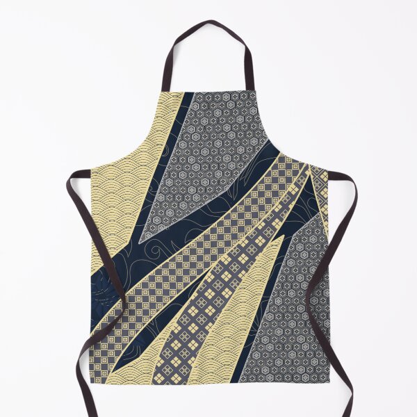Item preview, Ribbon Mix Pattern Golden Denim designed and sold by urrin DESIGN.