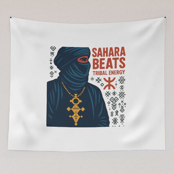 Item preview, Sahara Beats – Tribal Energy ⵣ designed and sold by salimarts5dz.