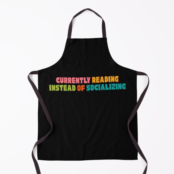 Item preview, Currently reading instead of socializing designed and sold by Neadoodles.