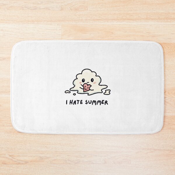 Item preview, I hate summer funny cloud cartoon designed and sold by MeiAndMatcha.