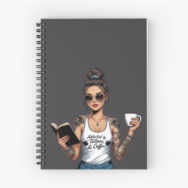 Item preview, Addicted to Tattoos & Coffee designed and sold by NerdyRunner.