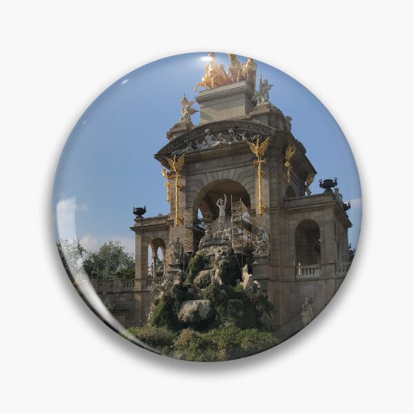 Item preview, Fountain and Golden Statues - Barcelona designed and sold by ArevaloM.