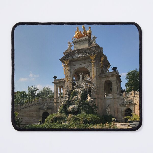 Item preview, Fountain and Golden Statues - Barcelona designed and sold by ArevaloM.