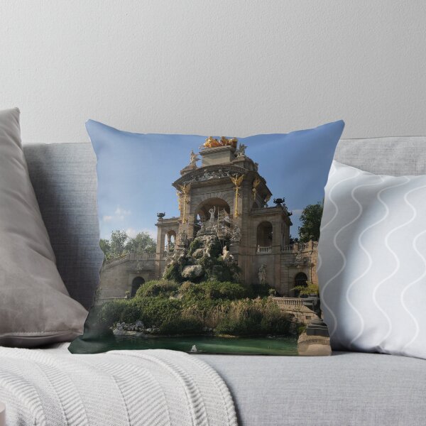 Item preview, Fountain and Golden Statues - Barcelona designed and sold by ArevaloM.