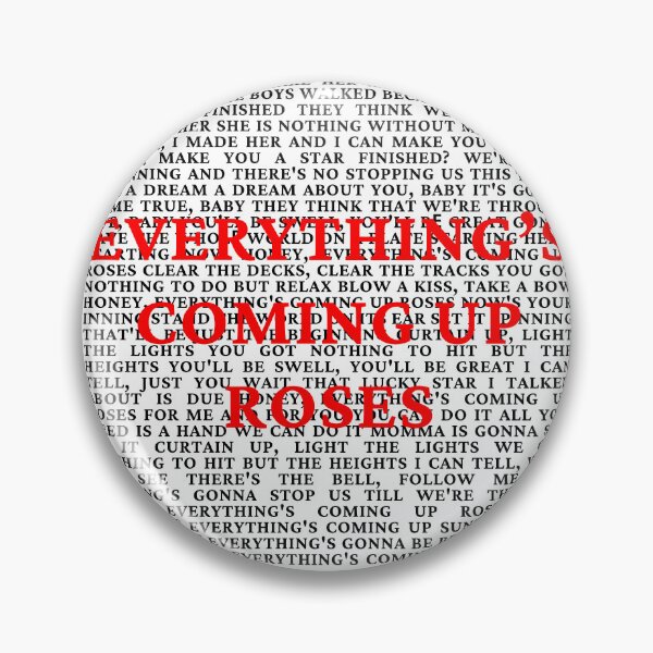 Item preview, Gypsy Lyrics designed and sold by broadwaygirl142.