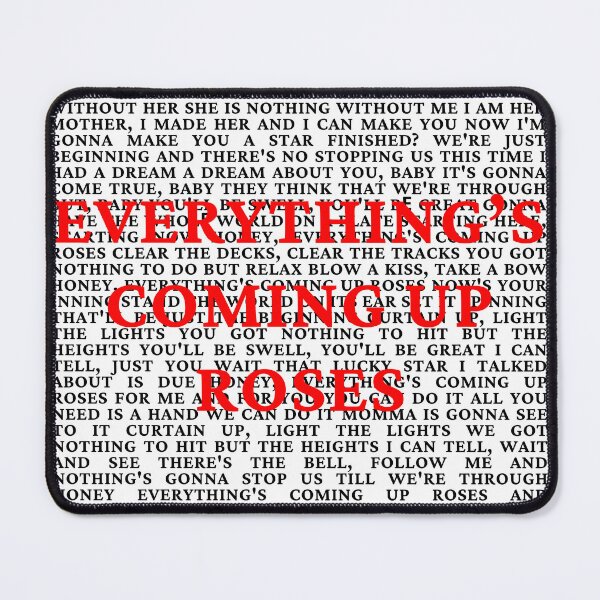 Item preview, Gypsy Lyrics designed and sold by broadwaygirl142.