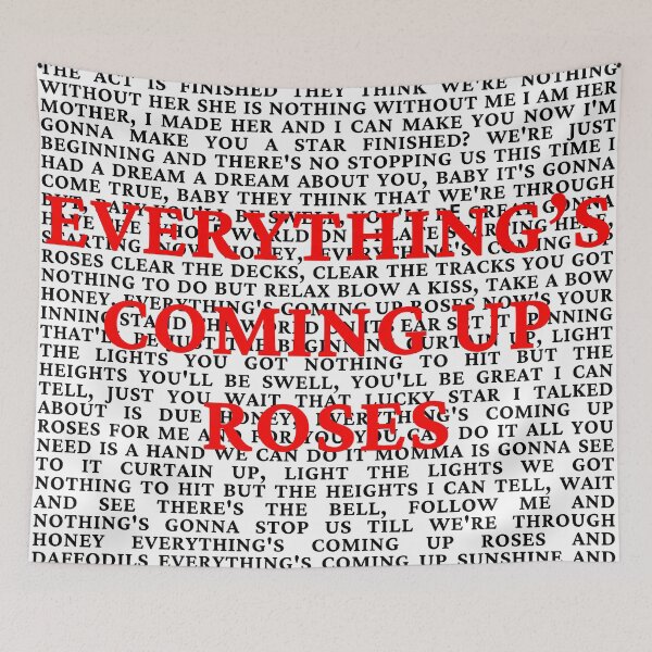 Item preview, Gypsy Lyrics designed and sold by broadwaygirl142.
