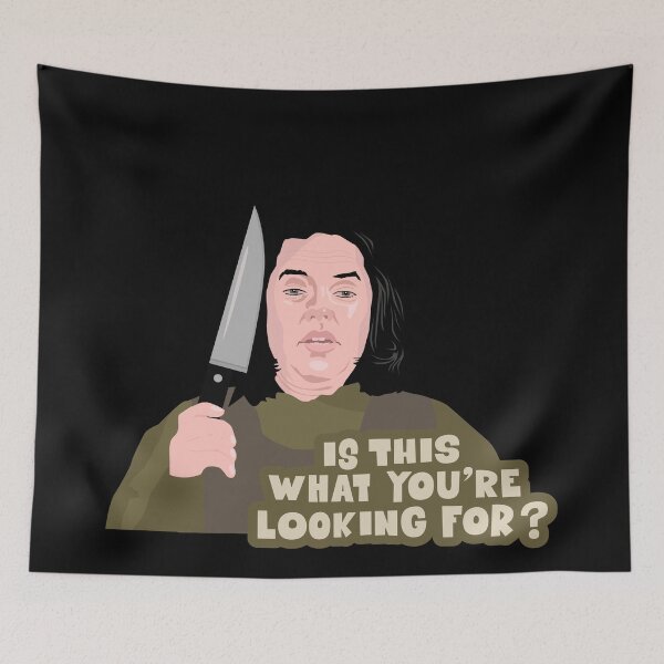 Item preview, Annie Wilkes – “Is This What You’re Looking For?” (Misery 1990) designed and sold by Boogosh.