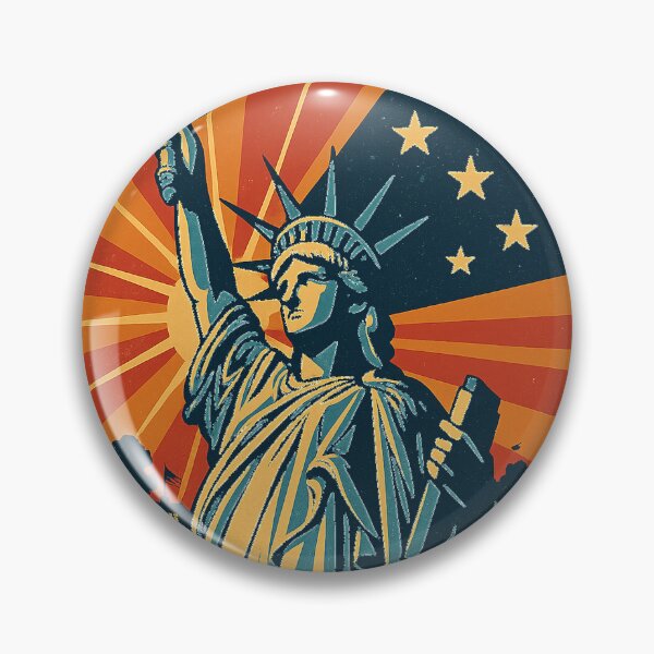 Item preview, Statue of Liberty Retro designed and sold by Fun Travel Art.