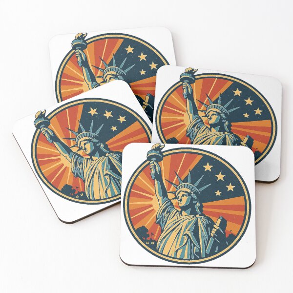 Item preview, Statue of Liberty Retro designed and sold by Fun Travel Art.