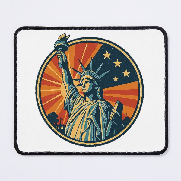 Item preview, Statue of Liberty Retro designed and sold by Fun Travel Art.