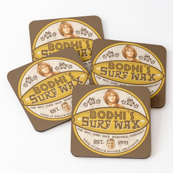 Item preview, Bodhi's Surf Wax Worn Label designed and sold by Alema Art.