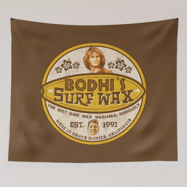 Item preview, Bodhi's Surf Wax Worn Label designed and sold by Alema Art.