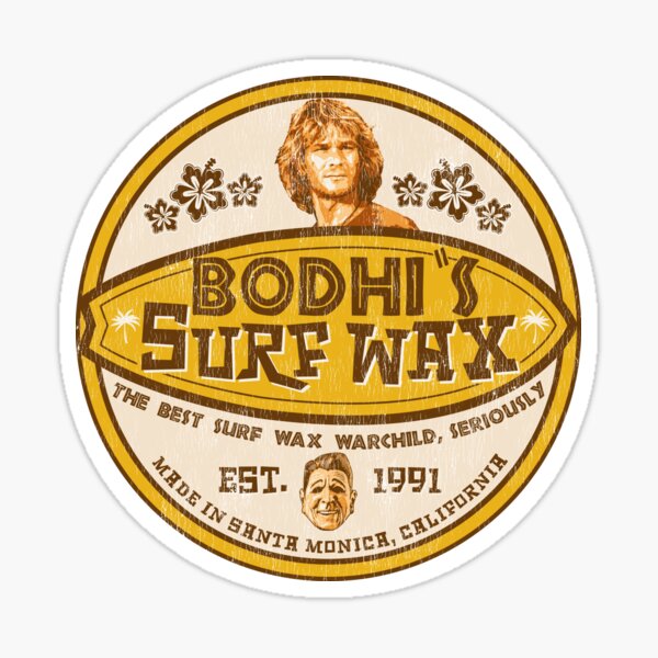 Item preview, Bodhi's Surf Wax Worn Label designed and sold by Alema Art.