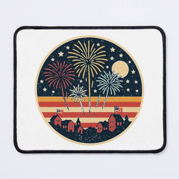 Item preview, Fourth of July Fireworks designed and sold by Fun Travel Art.