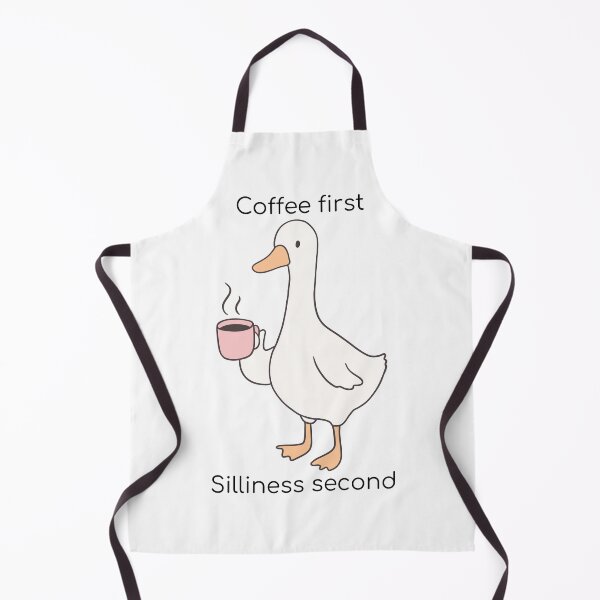 Item preview, Coffee First, Silliness Second designed and sold by GoodToGoPrints.