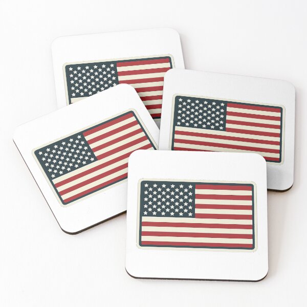 Item preview, Minimalist Flag Patch designed and sold by Fun Travel Art.