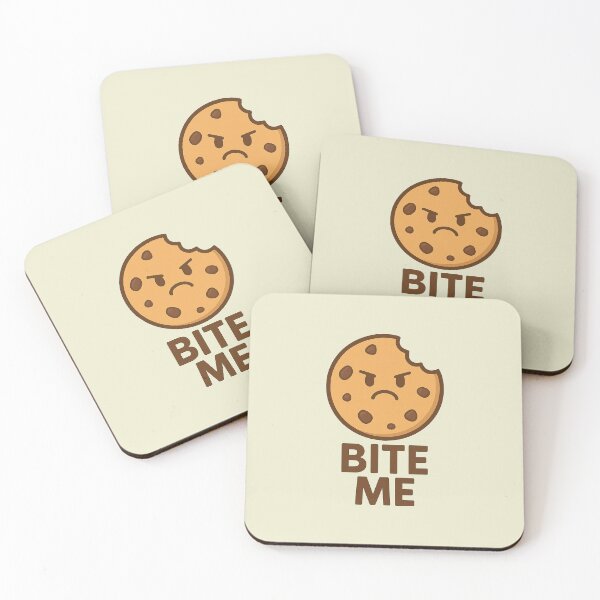 Item preview, Bite Me – Angry Cookie Edition designed and sold by SnappyPineapple.