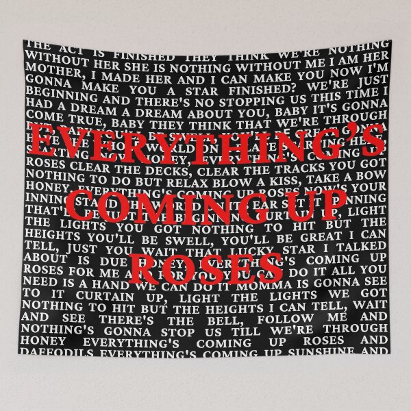 Item preview, Gypsy Lyrics designed and sold by broadwaygirl142.