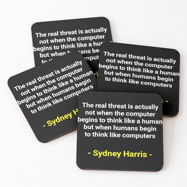 Item preview, Quotes Sydney Harris designed and sold by azkiya'S.