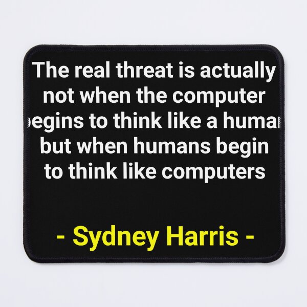 Item preview, Quotes Sydney Harris designed and sold by azkiya'S.