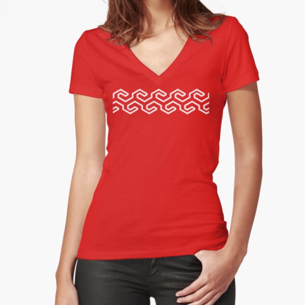 Fitted V-Neck T-Shirt