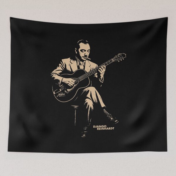 Item preview, Django Reinhardt Gypsy Jazz Shirt designed and sold by Boogosh.