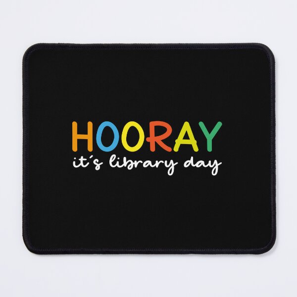 Item preview, Hooray It's Library Day Cute Librarian Gift And School Librarian Tee FOR Library Teacher Librarian Sweatshirt And Funny Library designed and sold by MotivaChic.