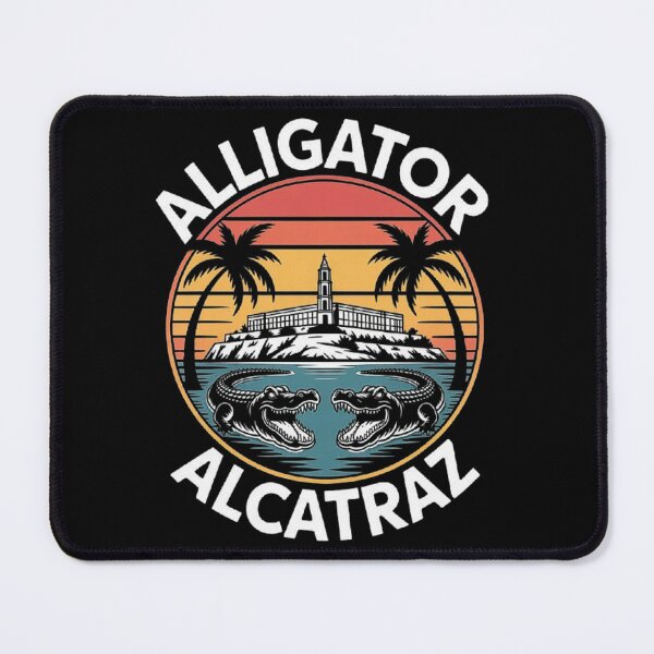 Item preview, Alligator Alcatraz Funny Tropical Prison Design – Vintage Humor Art designed and sold by love3617.