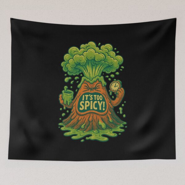 Item preview, Wasabi Volcano – Too Spicy to Handle! designed and sold by YamiHaus.