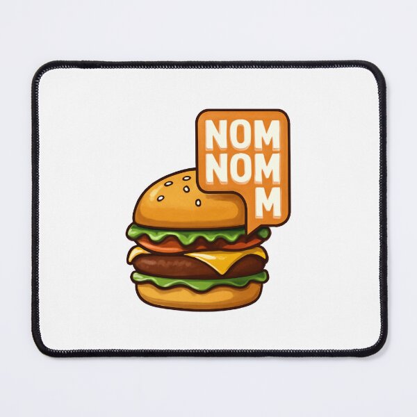 Item preview, Nom Nom Burger designed and sold by FBA.