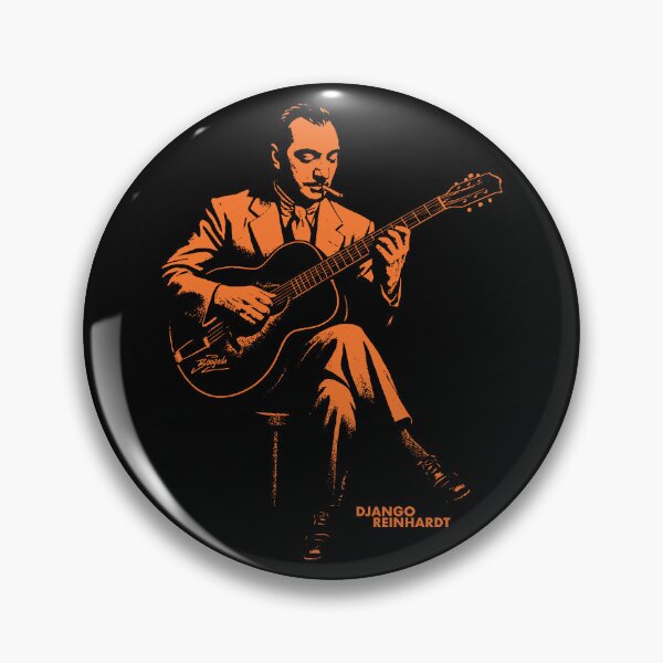 Item preview, Django Reinhardt Guitar Legend designed and sold by Boogosh.