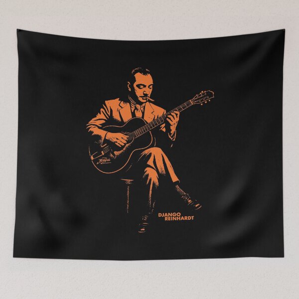 Item preview, Django Reinhardt Guitar Legend designed and sold by Boogosh.