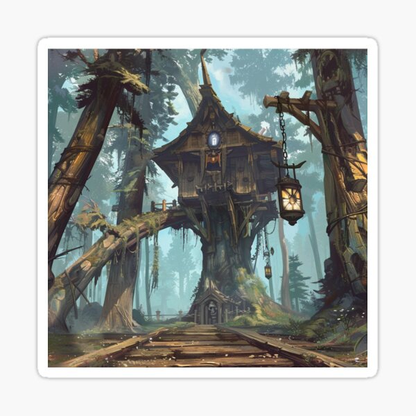 Item preview, Treehouse designed and sold by The Shadow Bazaar.