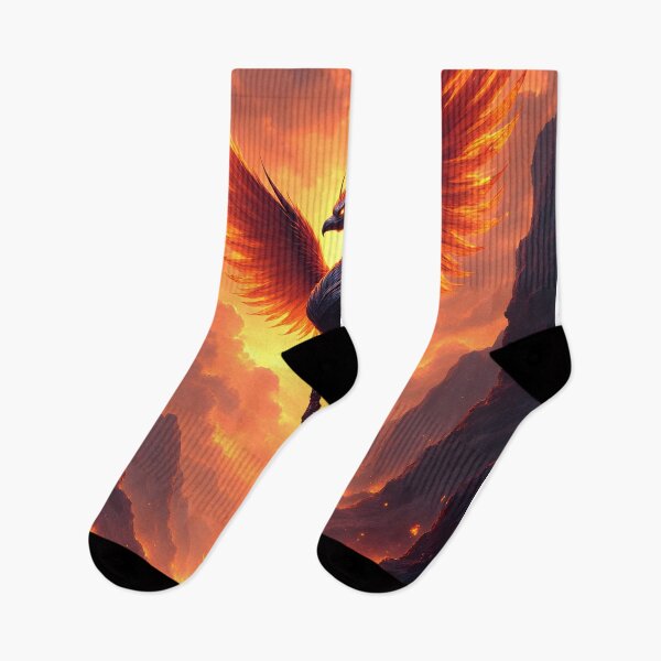 Item preview, Phoenix Rising from the Fiery Abyss designed and sold by oanaunciuleanu.