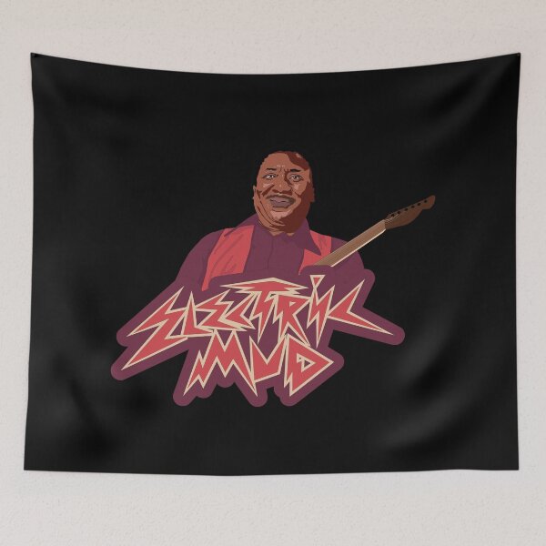 Item preview, Electric Mud – Muddy Waters Guitar Portrait designed and sold by Boogosh.