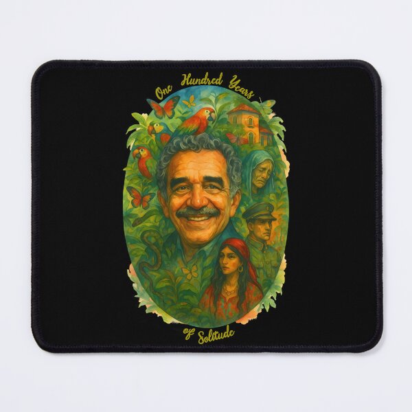 Item preview, Gabriel Garcia Marquez – 100 Years of Solitude – Watercolor Portrait designed and sold by Boogosh.