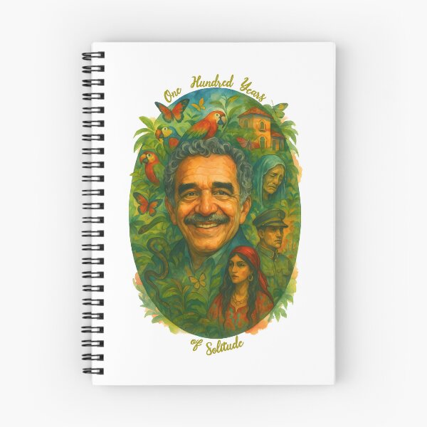 Item preview, Gabriel Garcia Marquez – 100 Years of Solitude – Watercolor Portrait designed and sold by Boogosh.