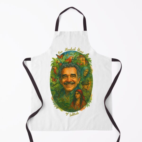Item preview, Gabriel Garcia Marquez – 100 Years of Solitude – Watercolor Portrait designed and sold by Boogosh.