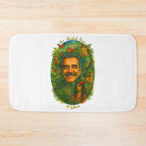 Item preview, Gabriel Garcia Marquez – 100 Years of Solitude – Watercolor Portrait designed and sold by Boogosh.
