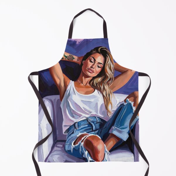 Item preview, Painting art of a woman reclining on a chair modern art designed and sold by Vintage Designs +.