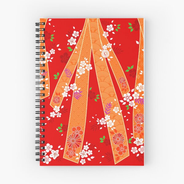 Item preview, Japanese Floral Kimono Pattern Spring designed and sold by urrin DESIGN.