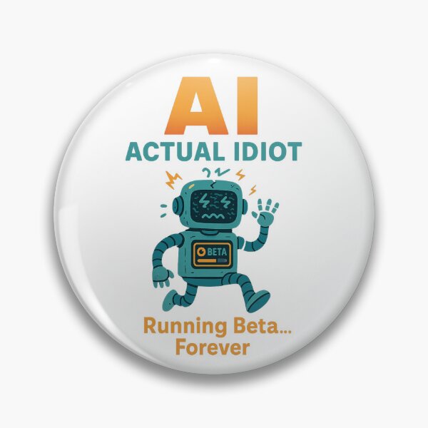 Item preview, AI actual idiot #3 designed and sold by Pixtra.
