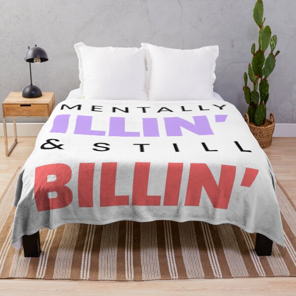 Item preview,  Mentally Illin’ & Still Billin’ – Funny Mental-Health Tee - Light designed and sold by Karma Design.