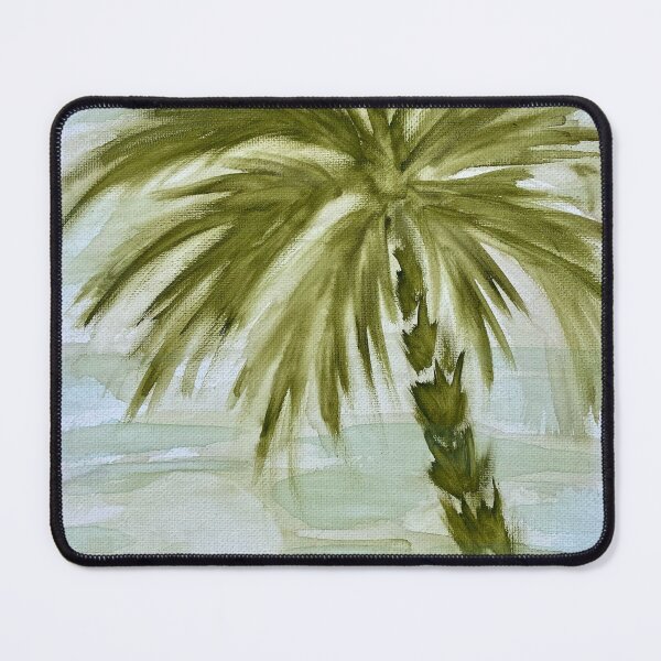 Item preview, Green Palm Tree Painting designed and sold by MatrixTattoo.